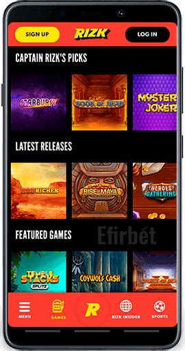 Download the Rizk Casino Mobile App For Android & iOS.